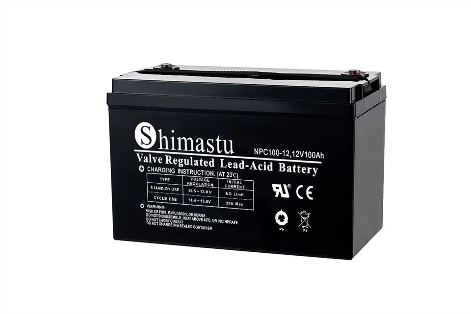 12V100Ah VRLA Deep Cycle Batterie