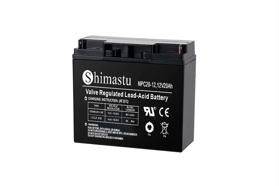12V 20Ah AGM Deep-Cycle-Batterie